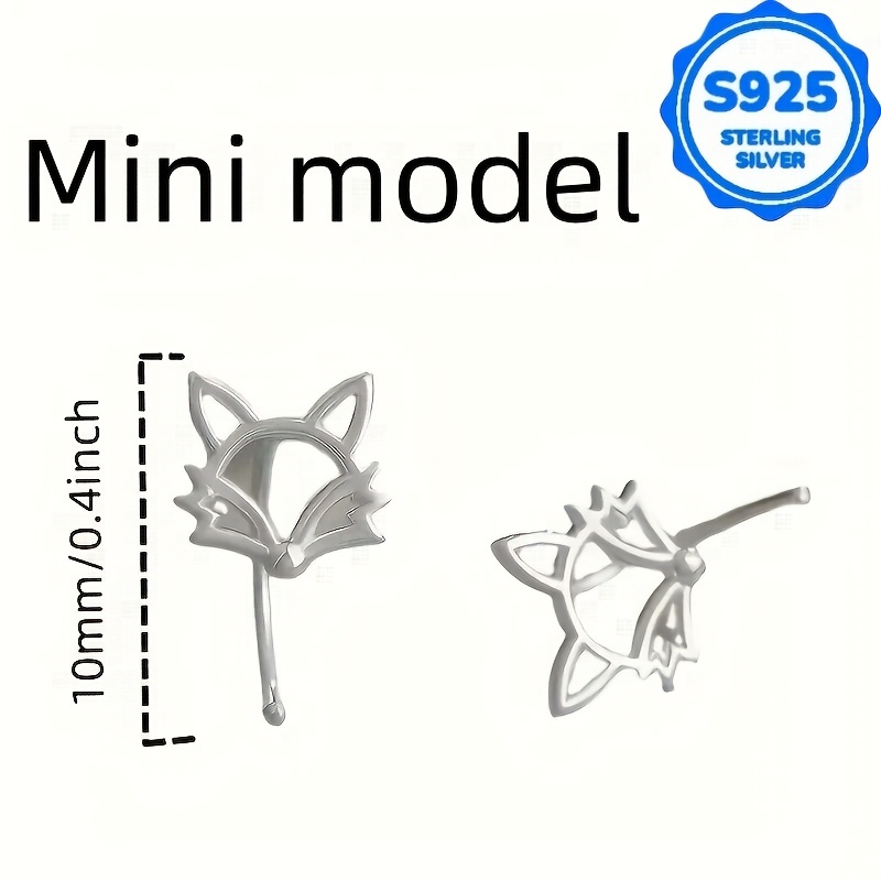 Women's Vintage Bohemian Mini Fox Stud Earrings